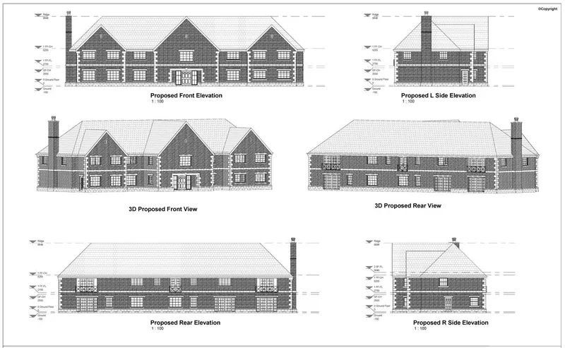 Planning applications and architectural drawings by SMARTePLANS