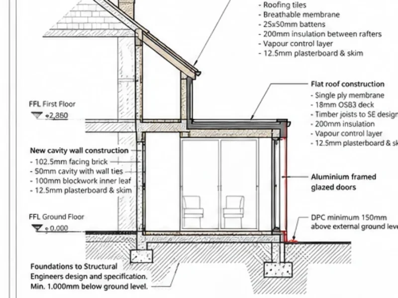 Extension Drawings